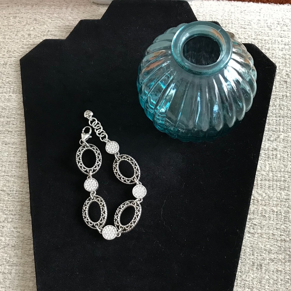 Brighton Oval Link Silver Bracelet
